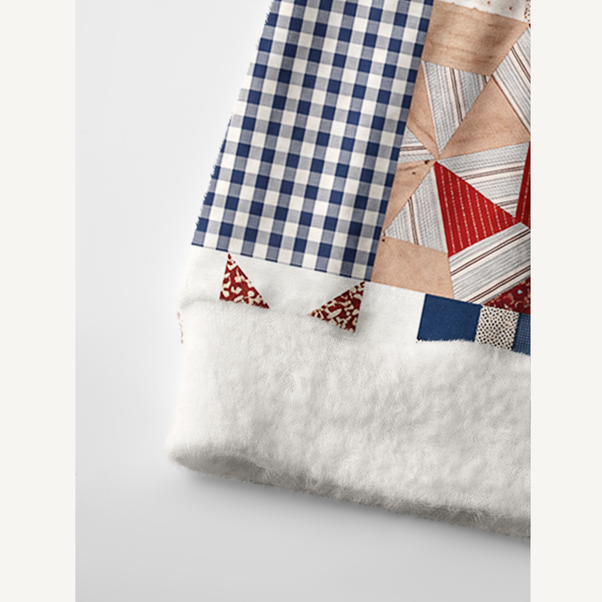 Country Cottage Patchwork Print Cardigan Sweaters