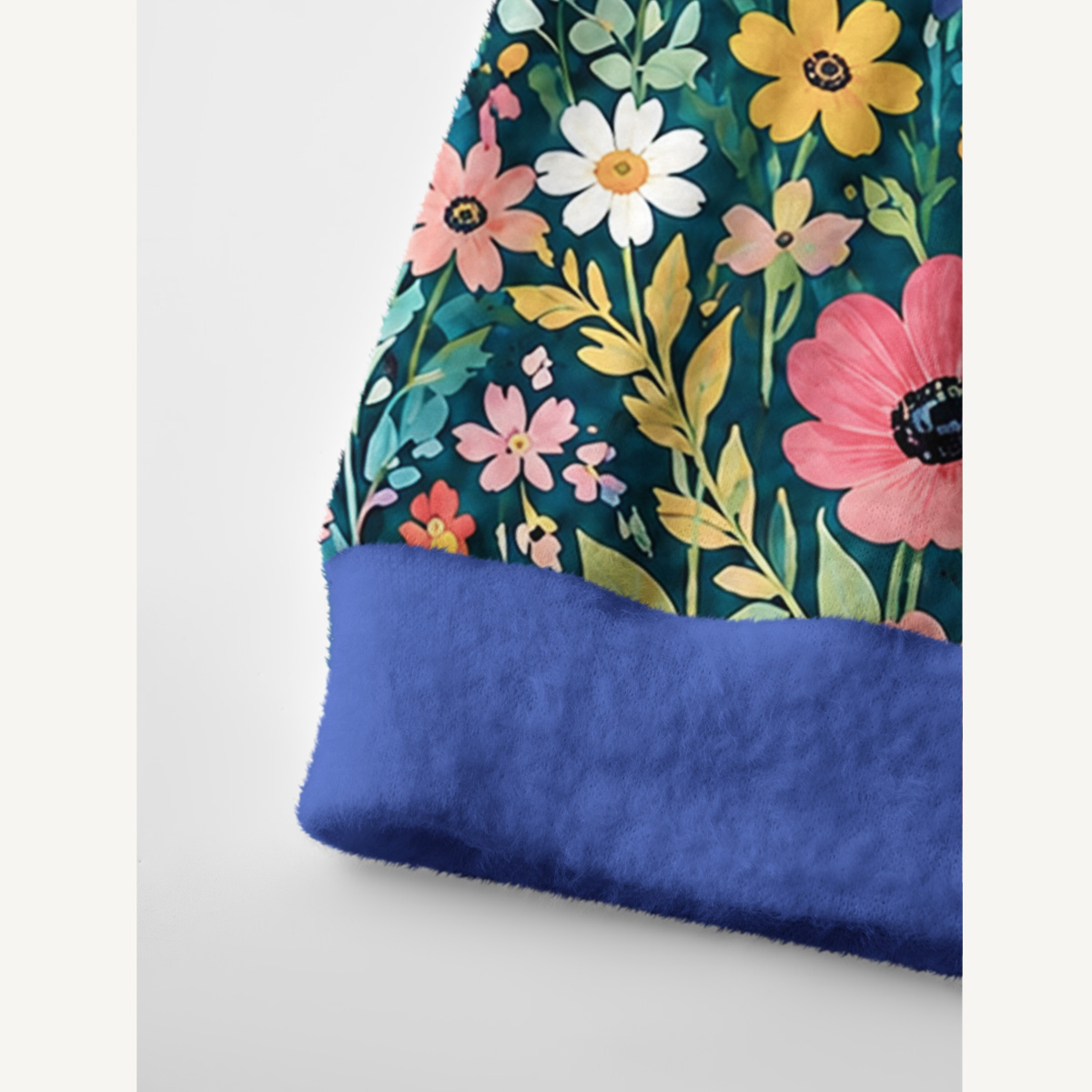 Dark Teal Wildflower Meadow Cardigan Sweaters