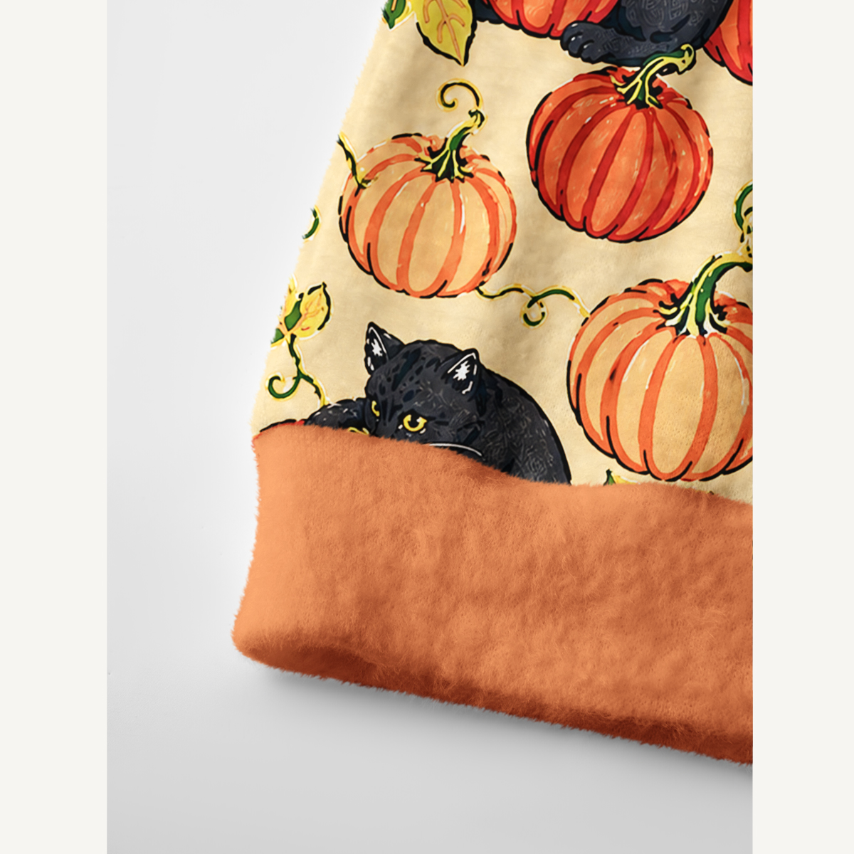 Black Cat & Pumpkin Patch Cardigan Sweaters