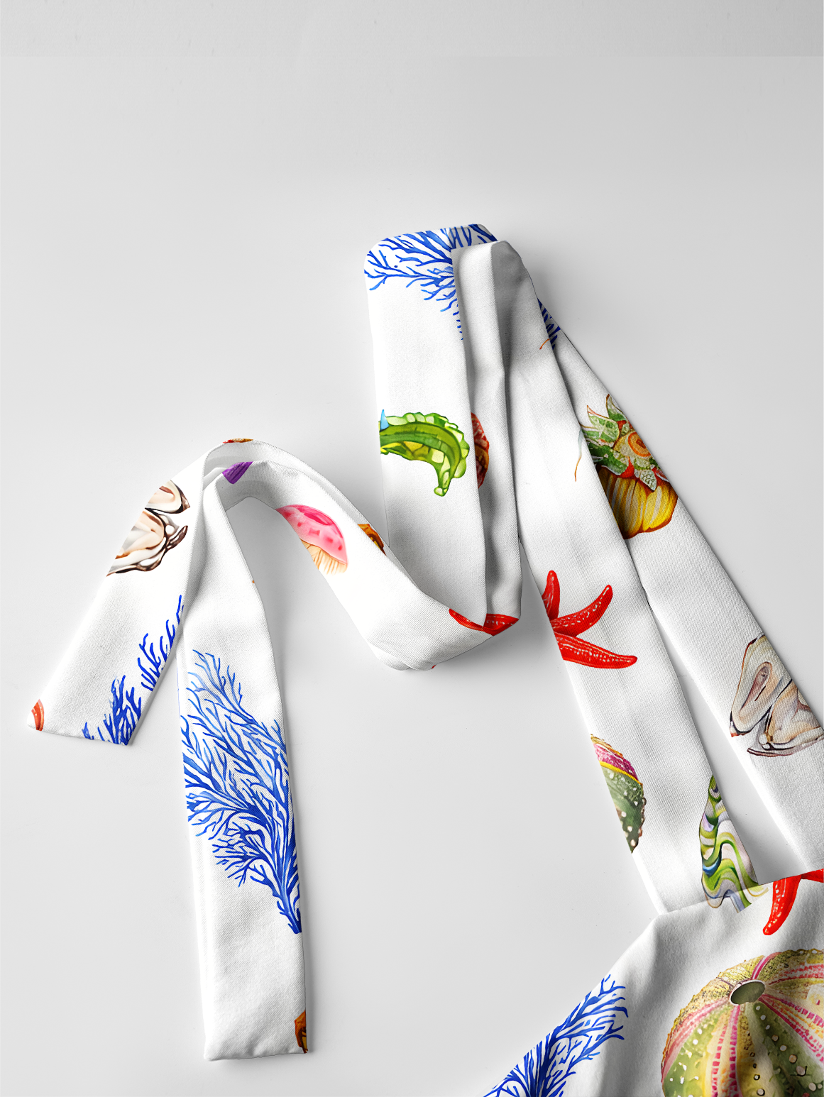 Jellyfish & Seashell Garden Vacation Maxi Dress