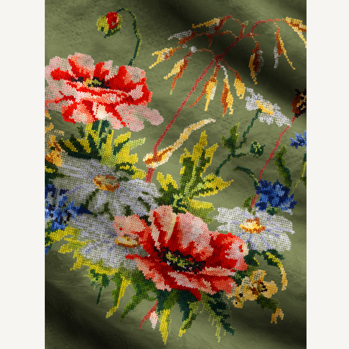 Wildflower Garden Botanical Cardigan Sweaters