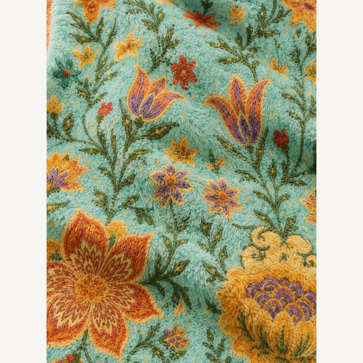 Vintage Floral Garden Button Cardigan Sweaters