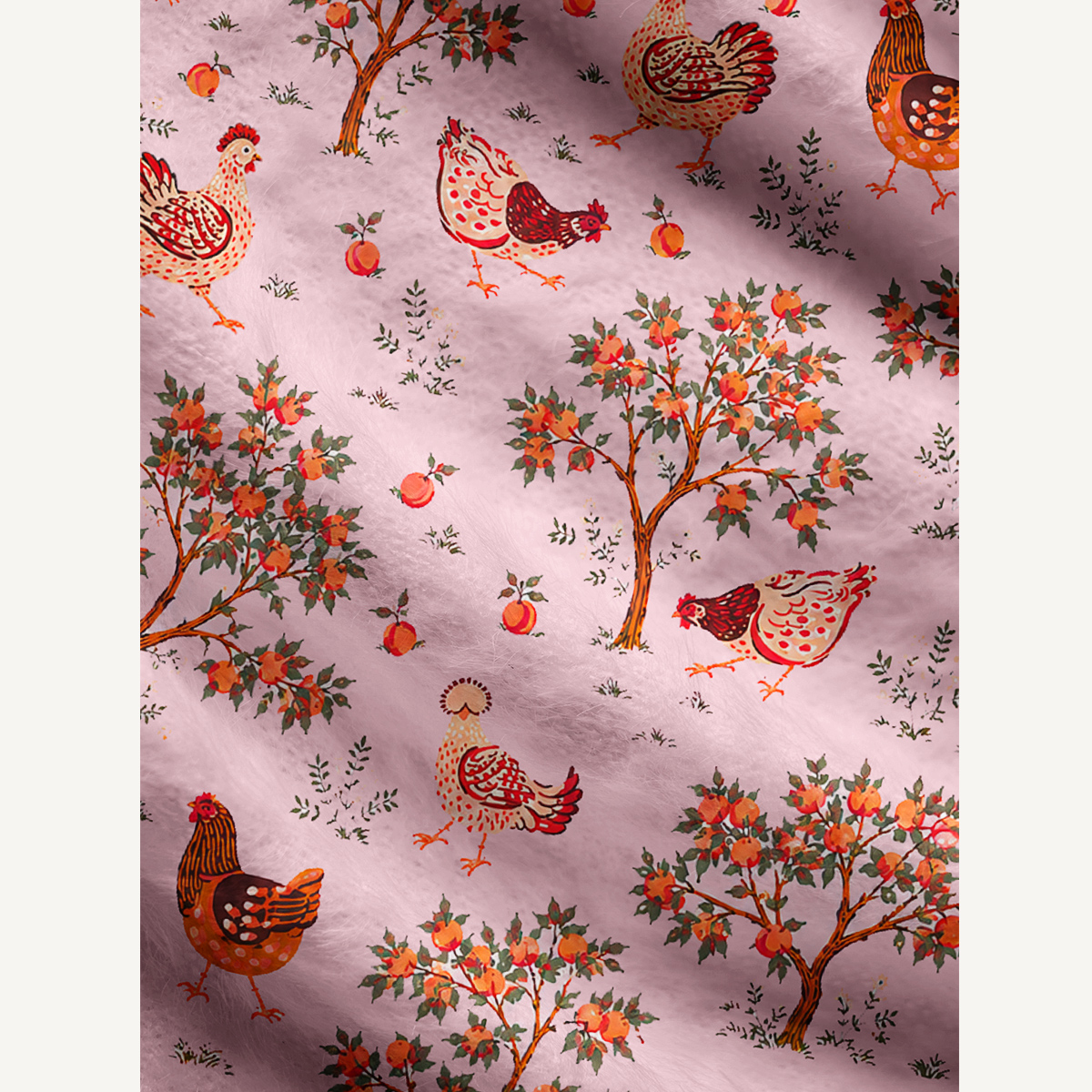 Country Chicken & Orchard Cardigan Sweaters