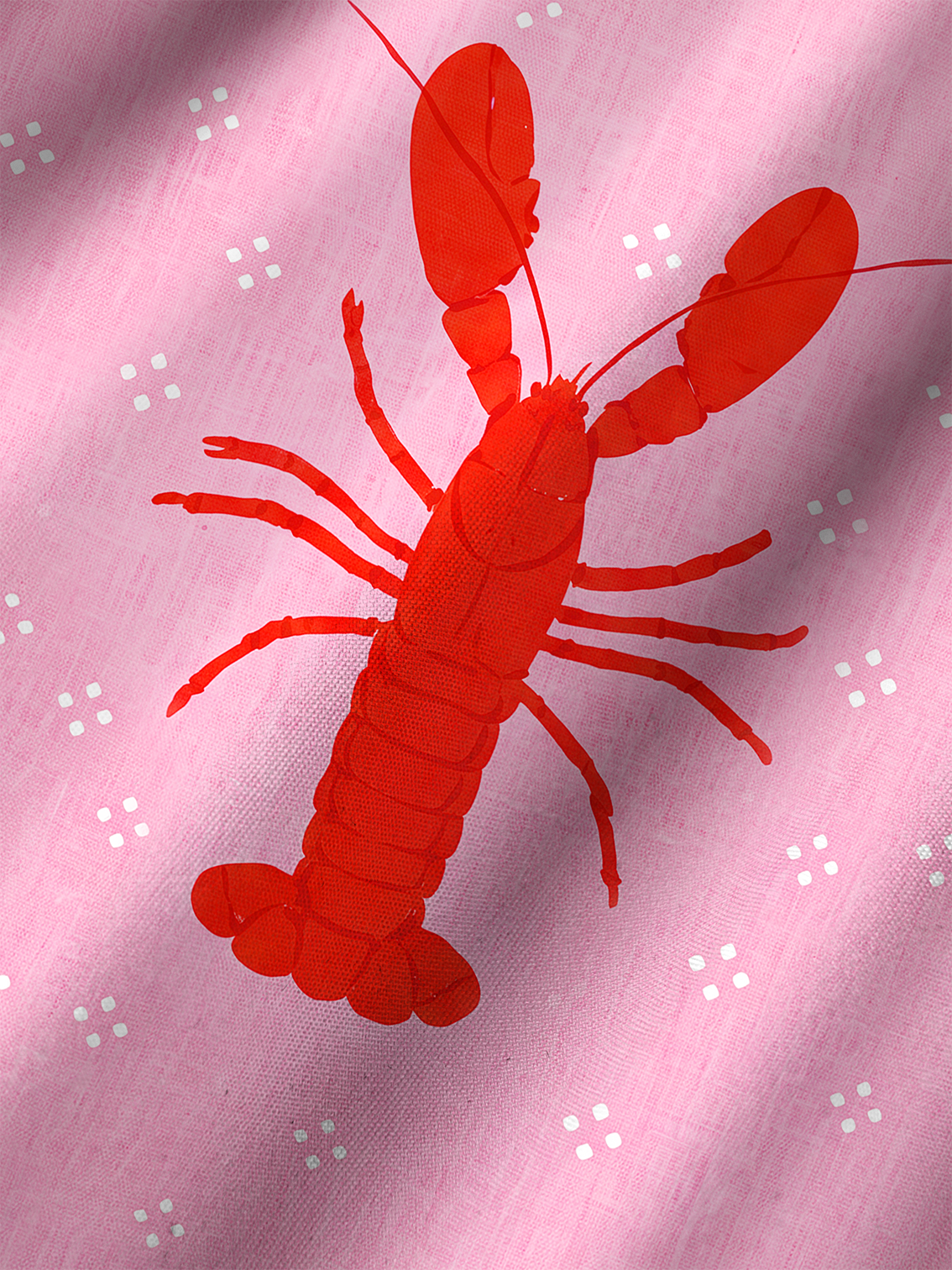 Pink Lobster Holiday Matching Sets