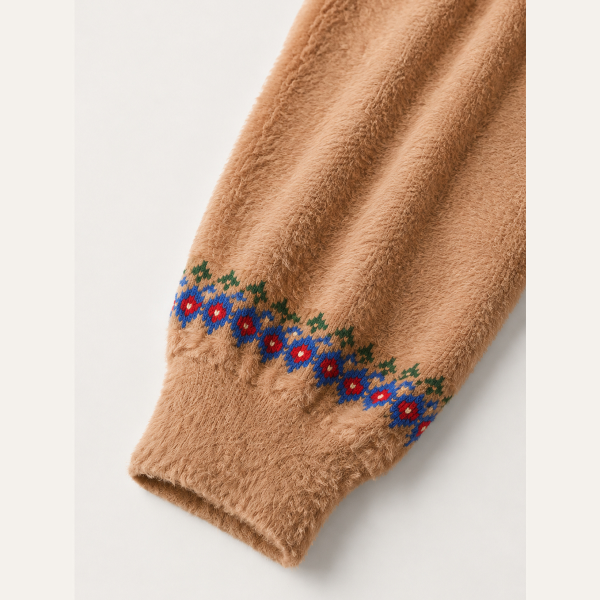 Country Hen Folk Yoke Crewneck Sweater