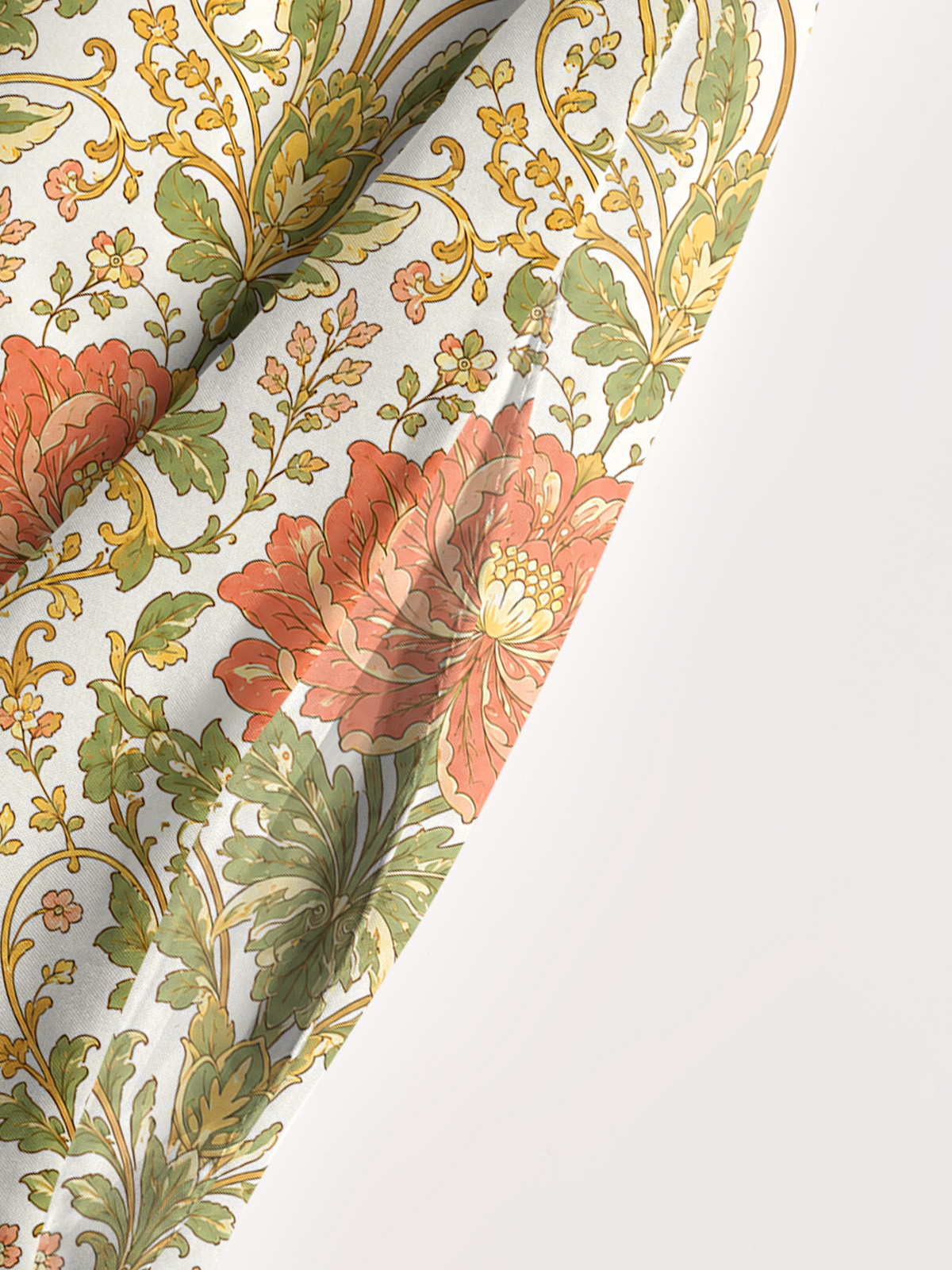 Botanical Morris Grand Peony Strap Maxi Dress With Pockets