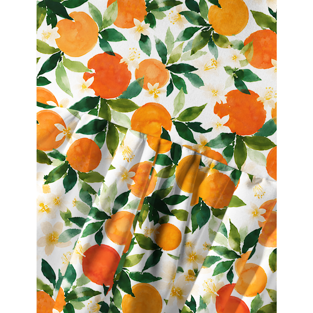 Citrus Grove Blossoms Vacation Mini Dress