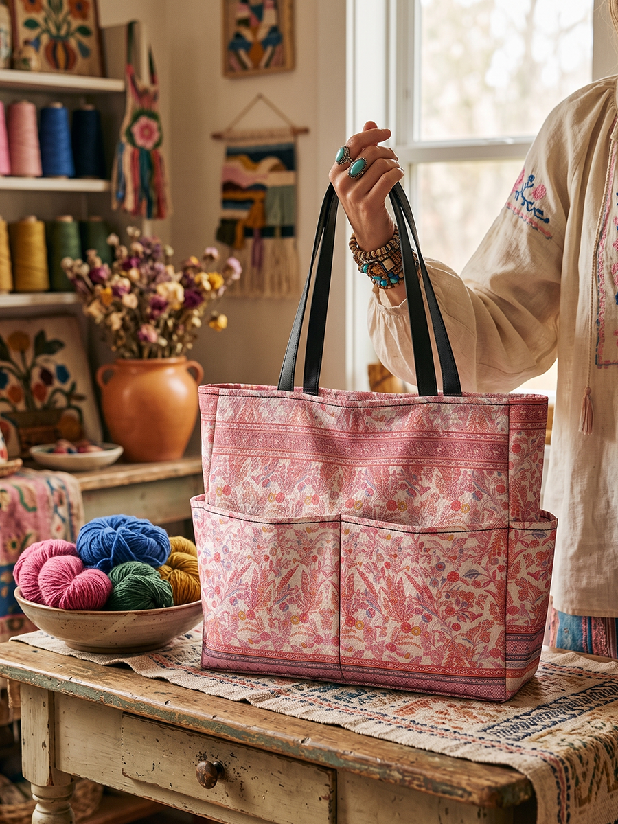 Rosewood Vintage Garden Tote Bag