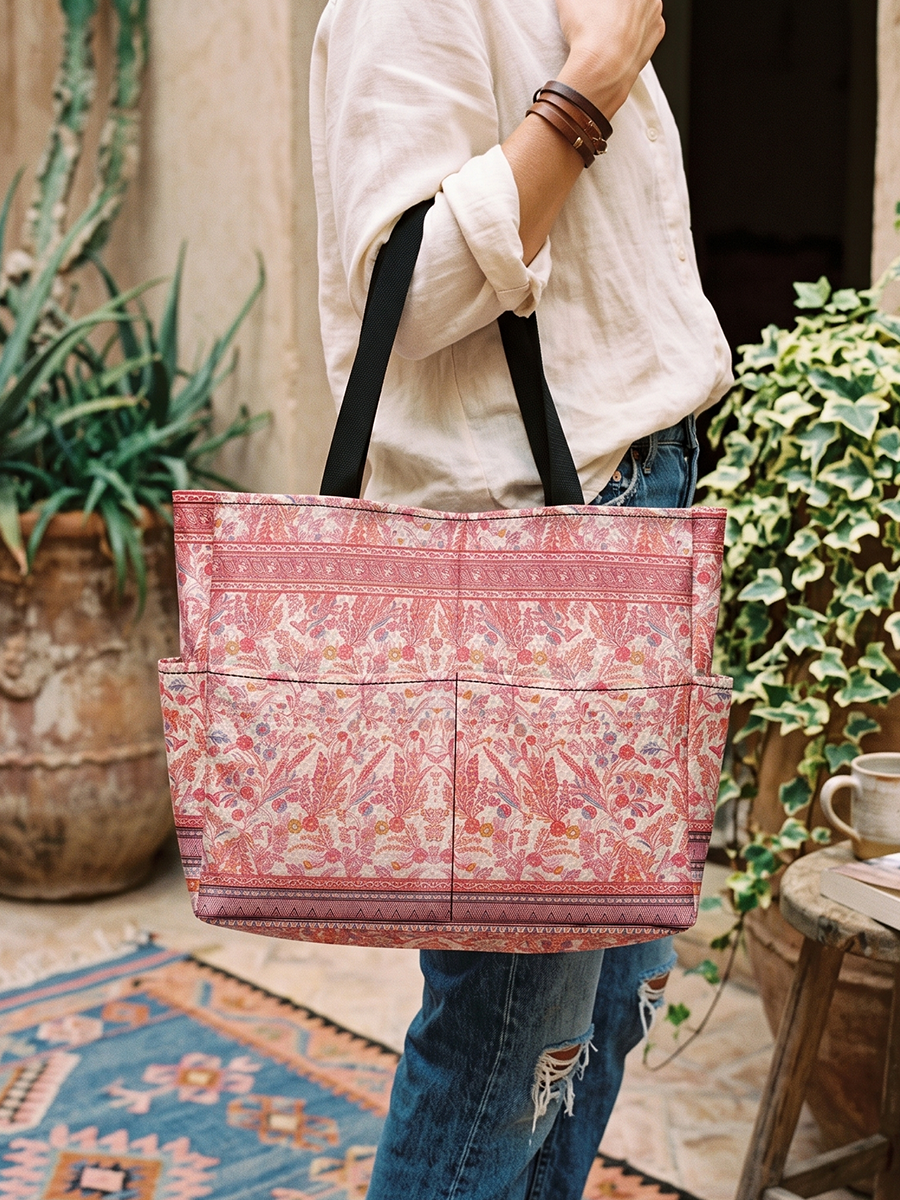 Rosewood Vintage Garden Tote Bag