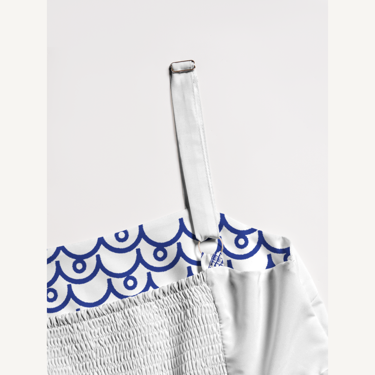 Coastal Nautical Starfish Wide Straps Maxi Dress With Pockets