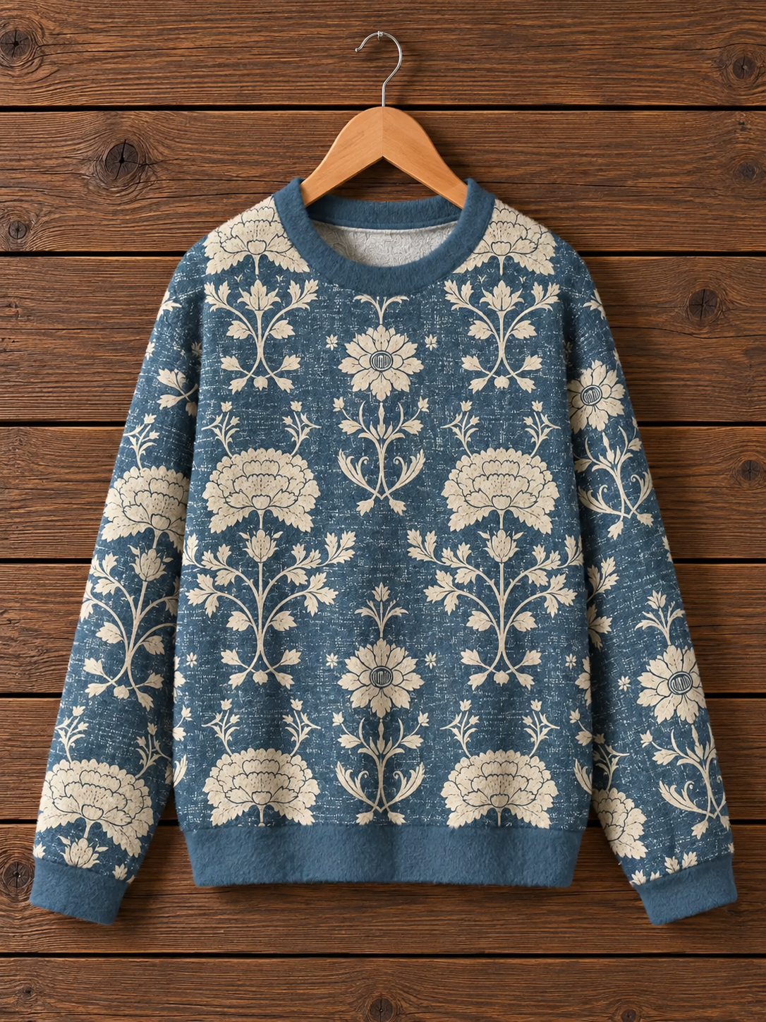 Vintage Heritage Botanical Floral Crewneck Sweater