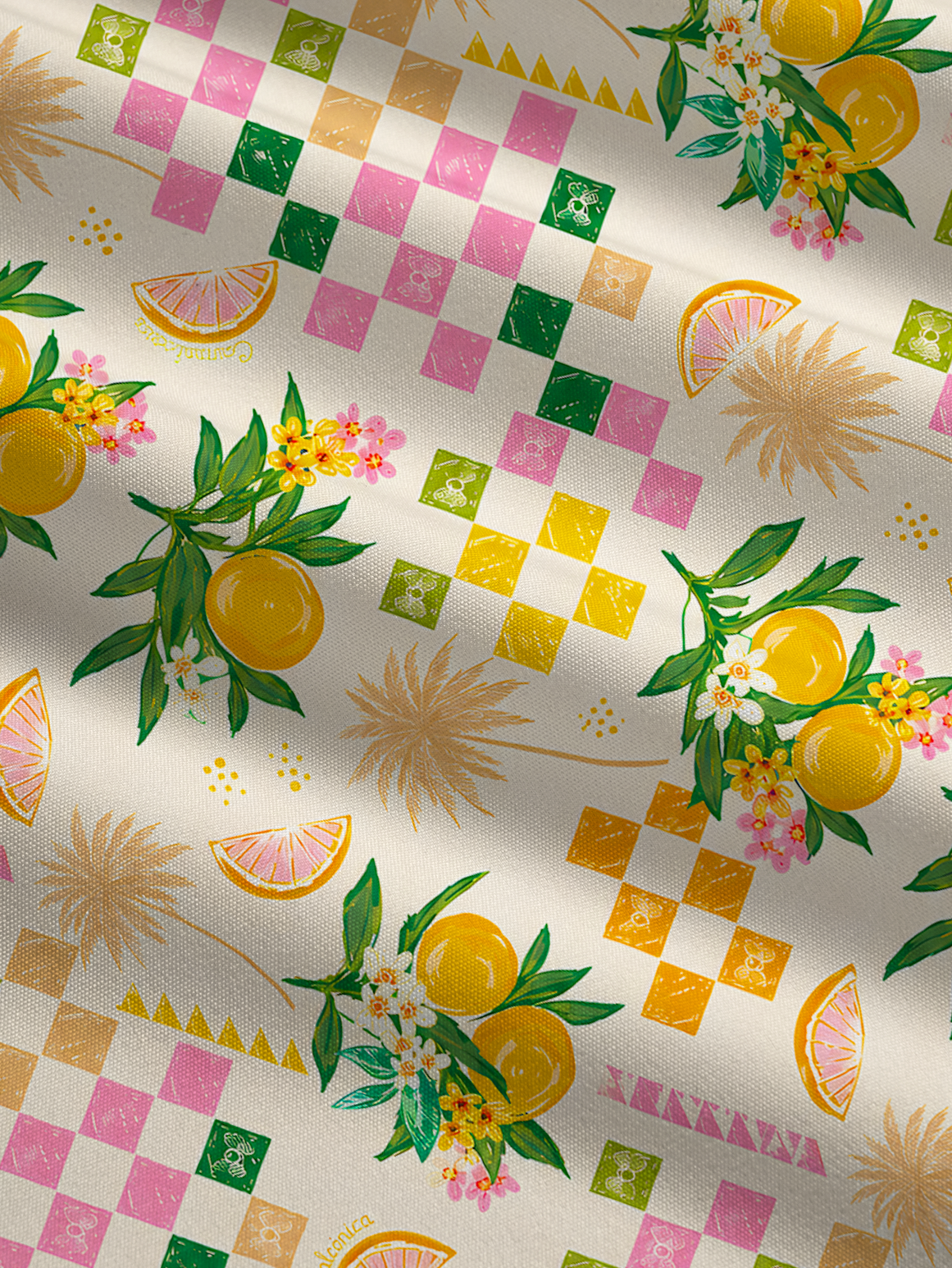 Citrus Breeze Bow Strap Maxi Dress