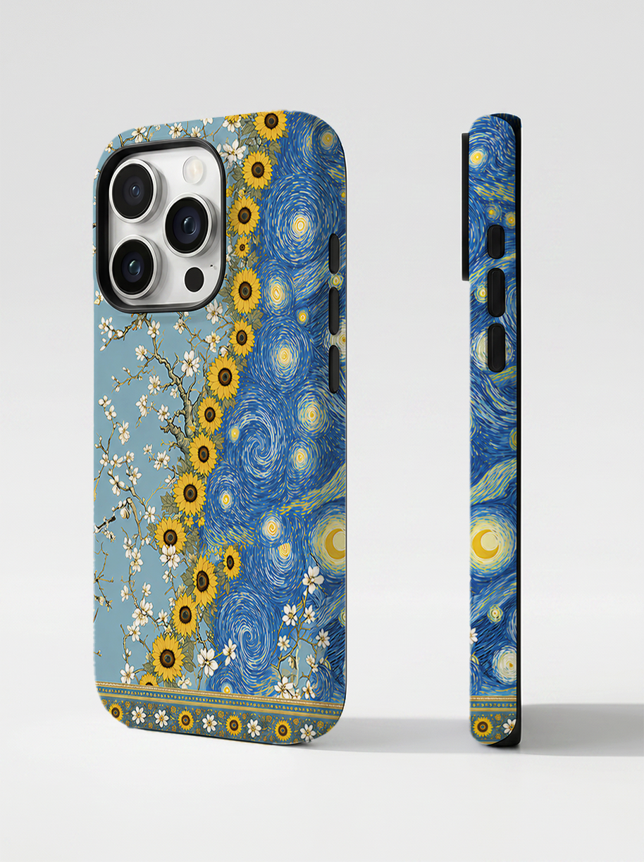 Van Gogh Almond Blossom Starry Night Sunflowers Phone Case