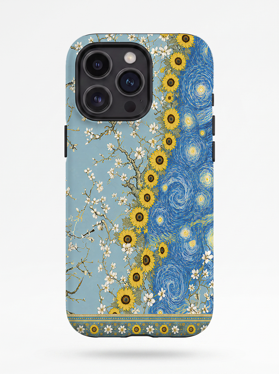 Van Gogh Almond Blossom Starry Night Sunflowers Phone Case