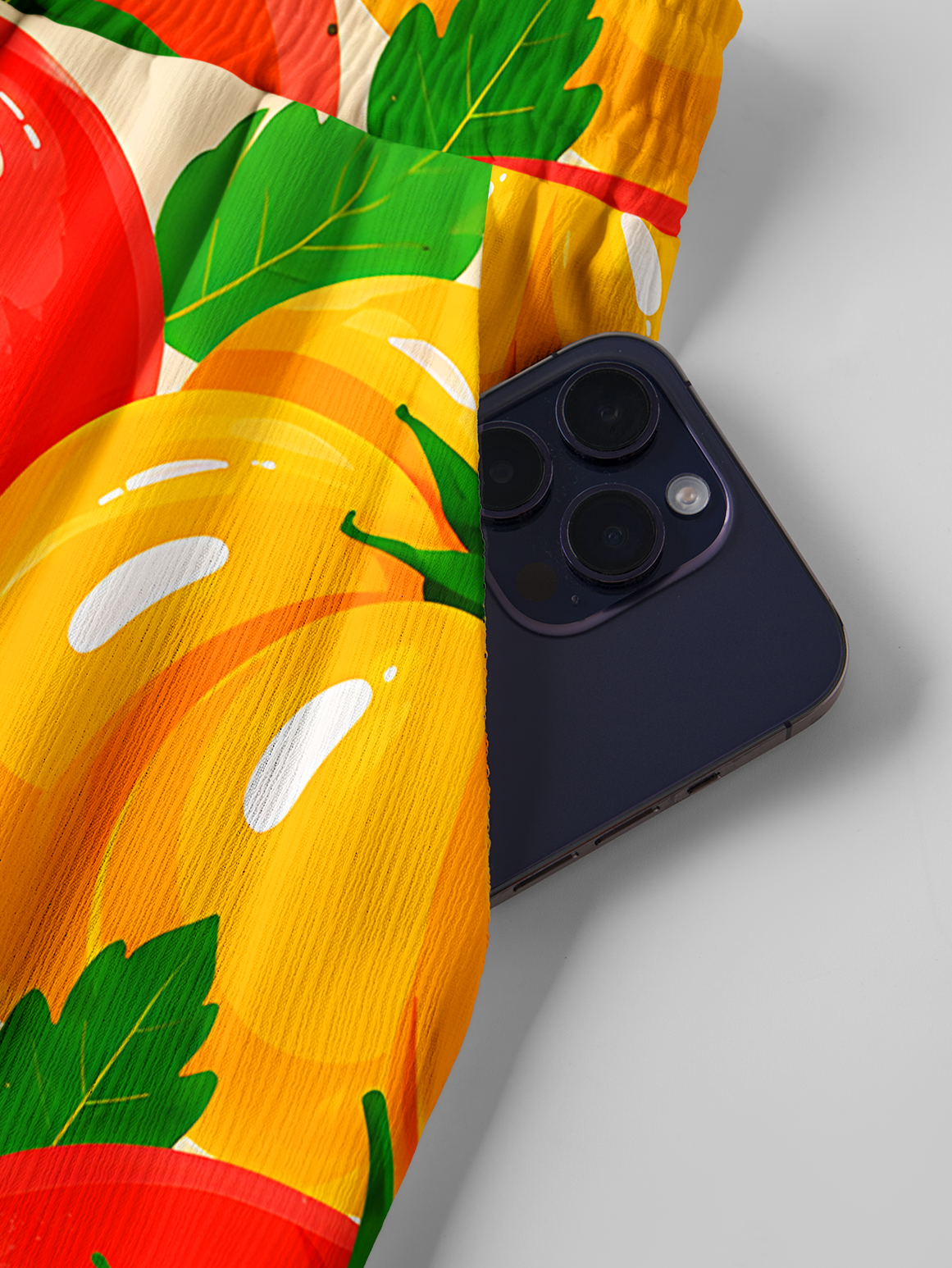 Colorful Garden Tomatoes Summer Trousers