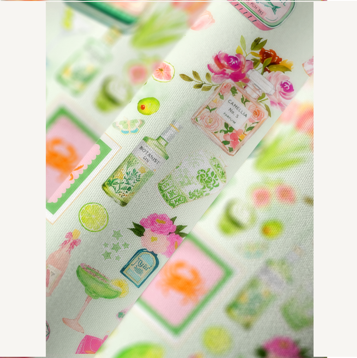 Scandi Summer Picnic Kimono Sleeve Kaftan Dress