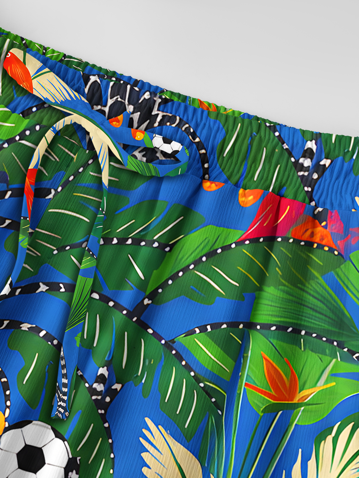 Jungle Soccer Fiesta Wide Leg Pants Women