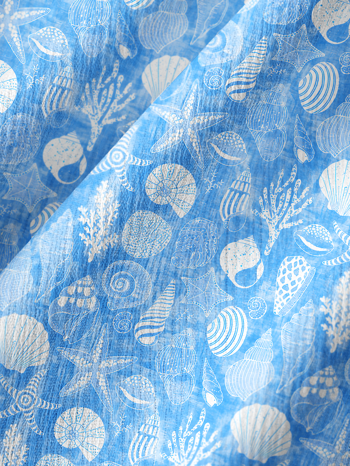 Ocean Shell Symphony Beach Pants For Women