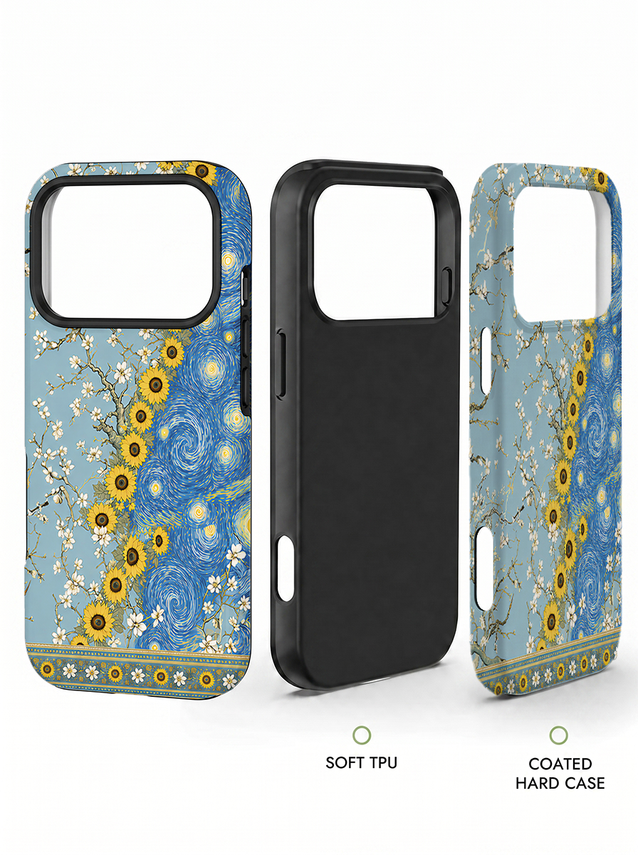 Van Gogh Almond Blossom Starry Night Sunflowers Phone Case