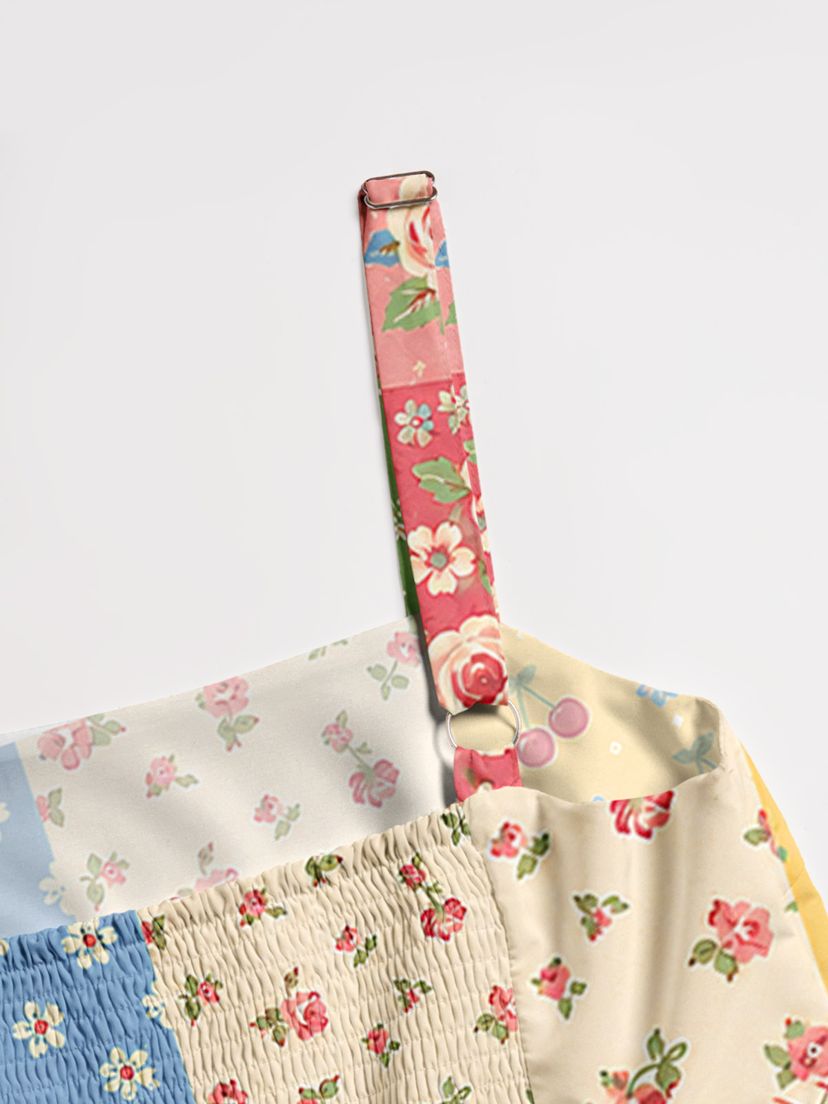Sweet Memory Quilt Strap Maxi Dress With Pockets