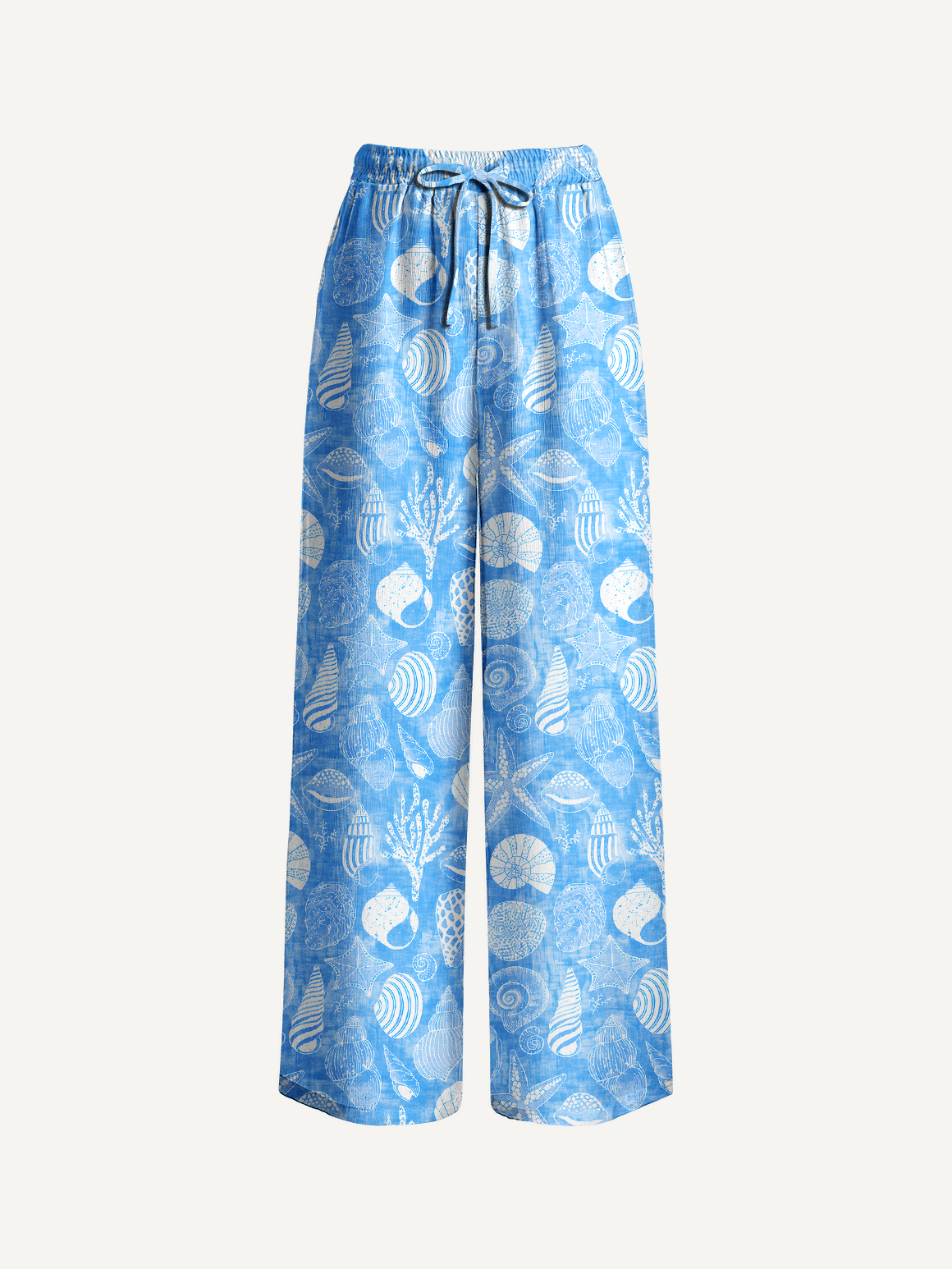 Ocean Shell Symphony Beach Pants For Women
