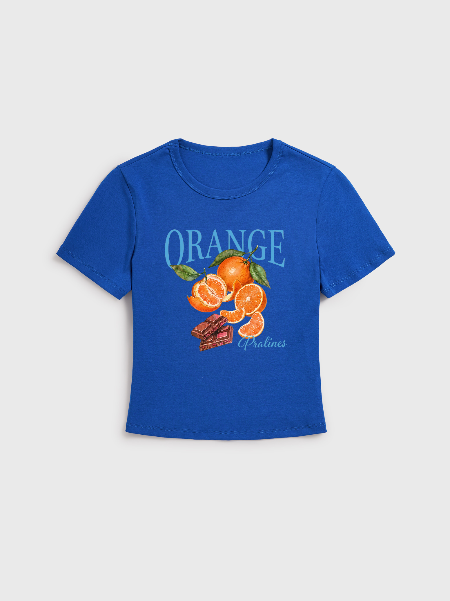 Orange Fruit Sweet Citrus Graphic Baby Tee