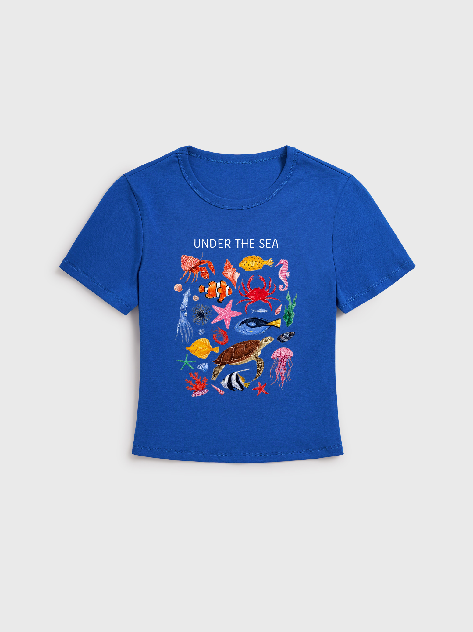 Under The Sea Cotton Baby Tee