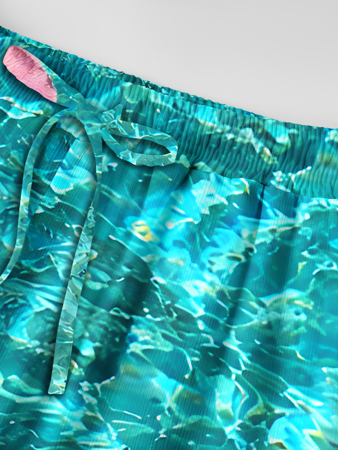 Hibiscus on the sea Summer Trousers