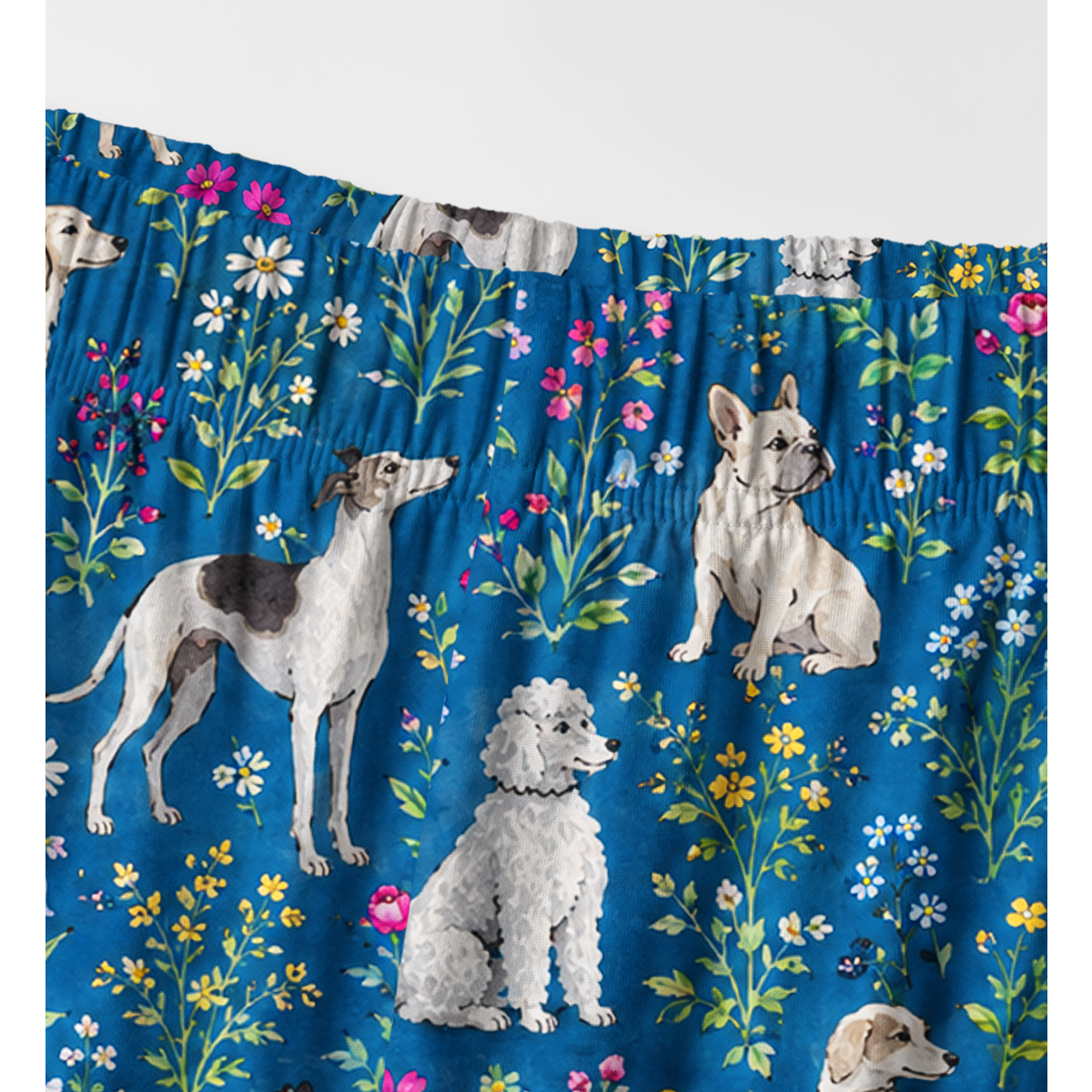 Dogs & Wildflowers Long Sleeves Pajama Sets