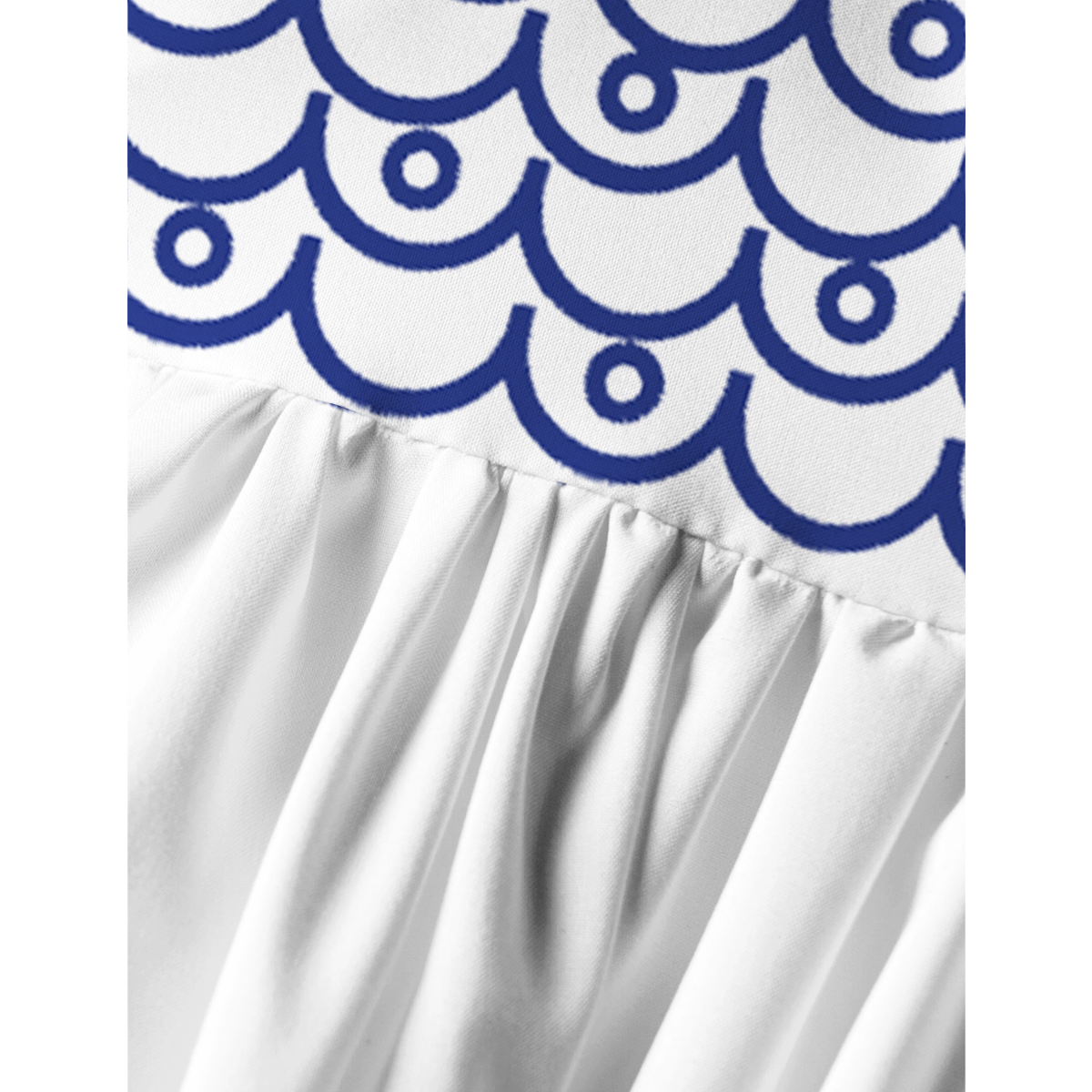 Coastal Nautical Starfish Print Spaghetti Strap Mini Dress