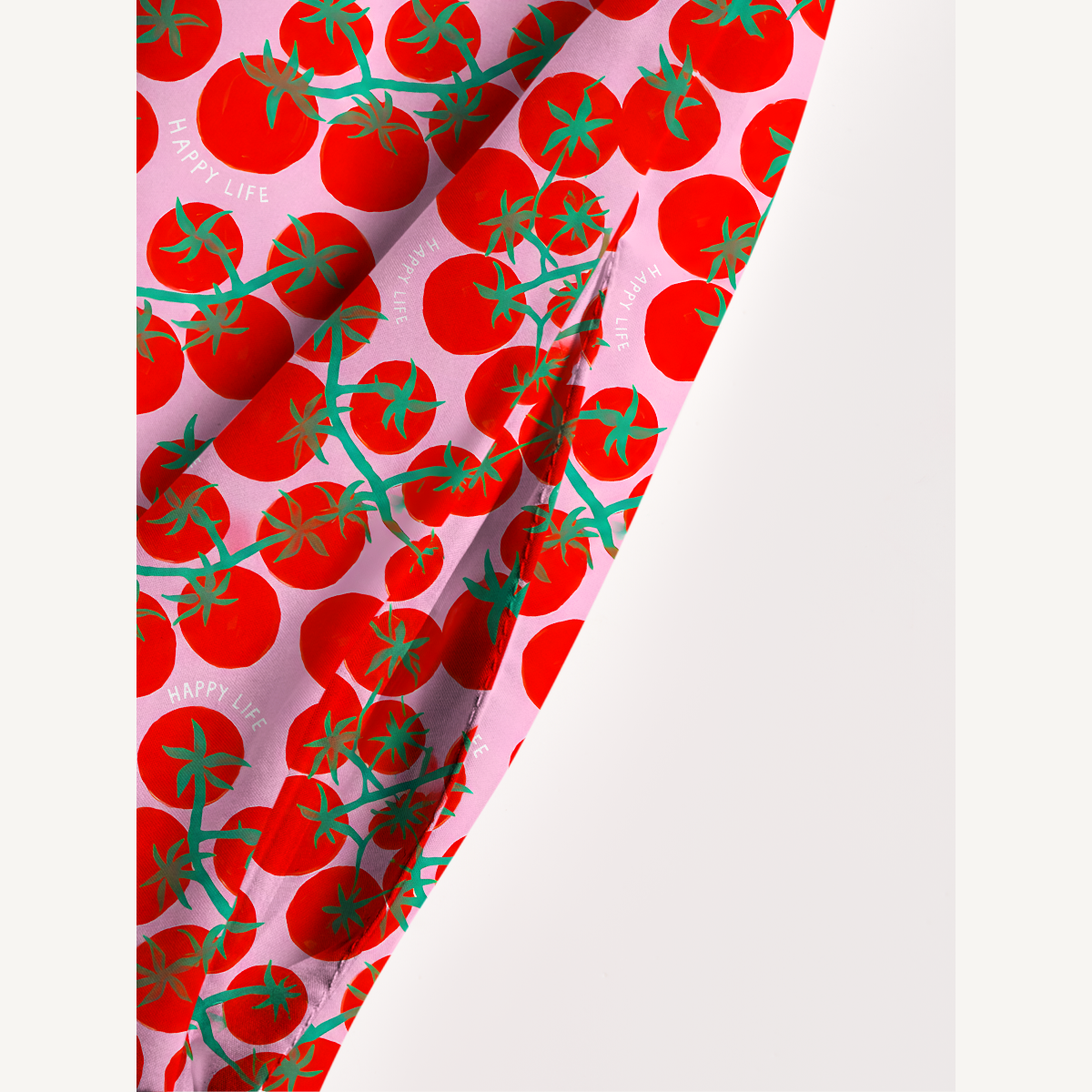Tomato Garden Delight Summer Maxi Dress