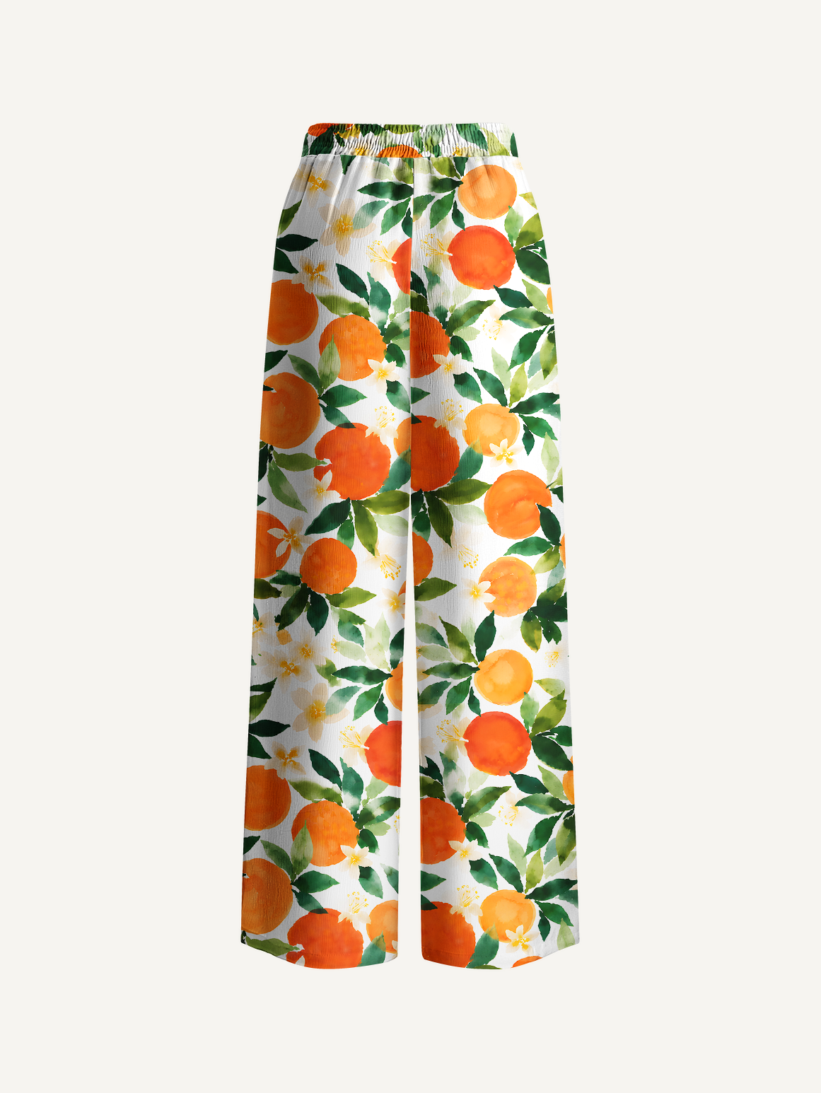 Citrus Grove Blossoms Pants For Women