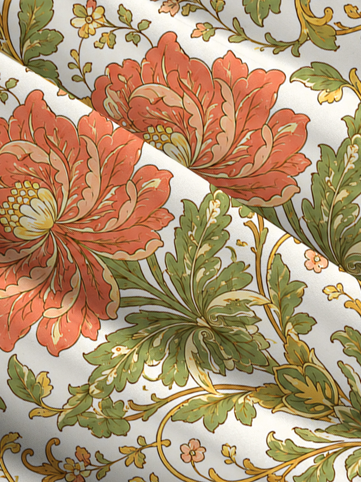 Botanical Morris Grand Peony Strap Maxi Dress With Pockets