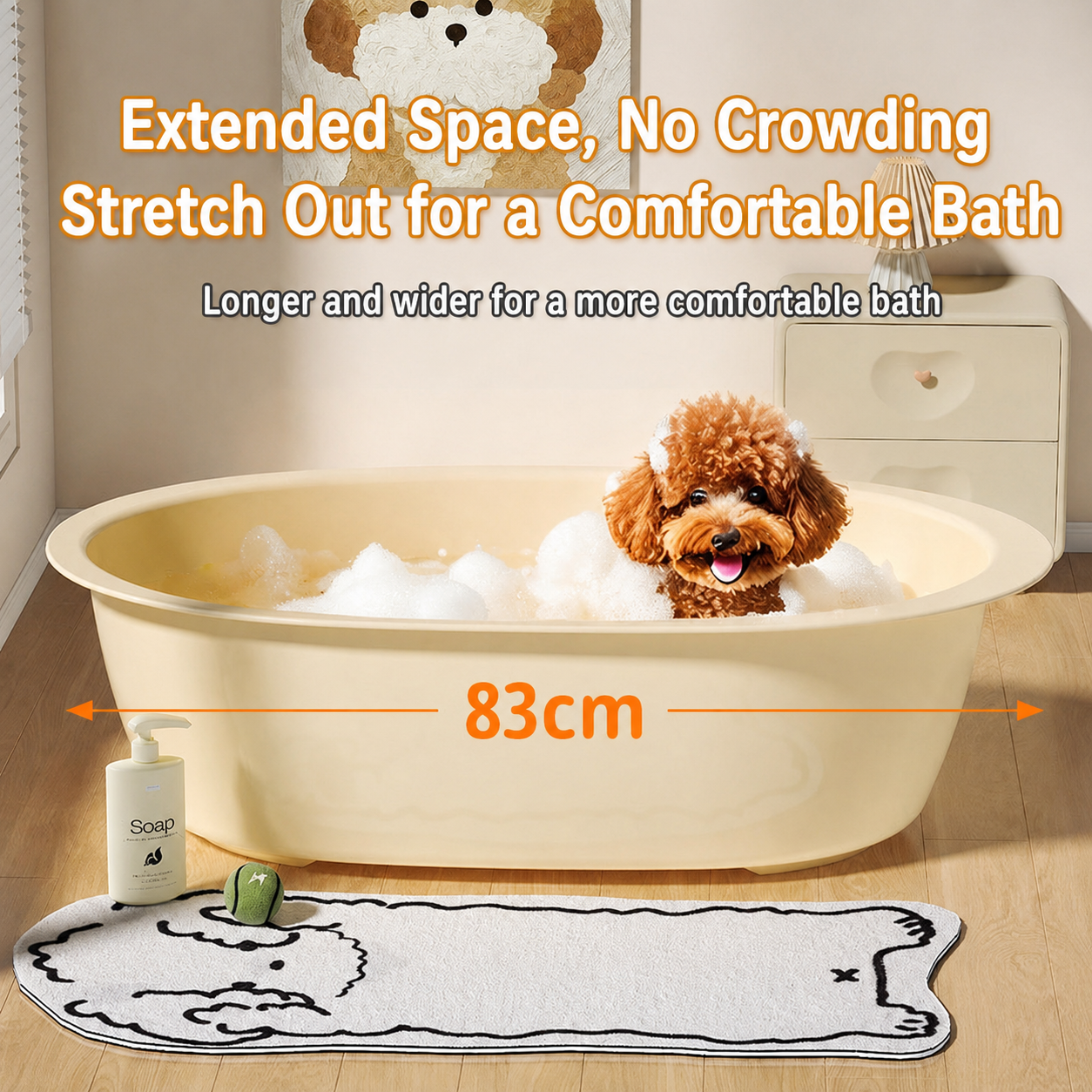 Dog bath tub (available in large dog sizes)