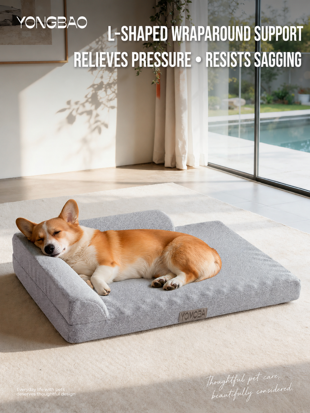 L-Shaped Neck Support Sleeping Pad