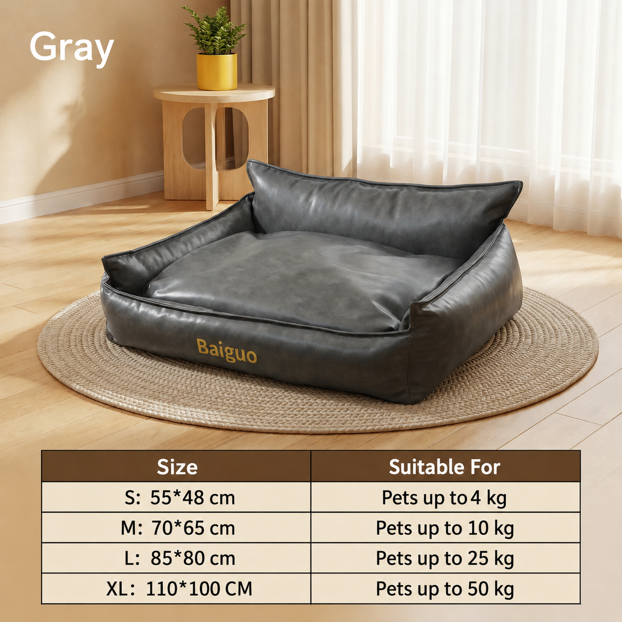Leather Wear-Resistant Sofa