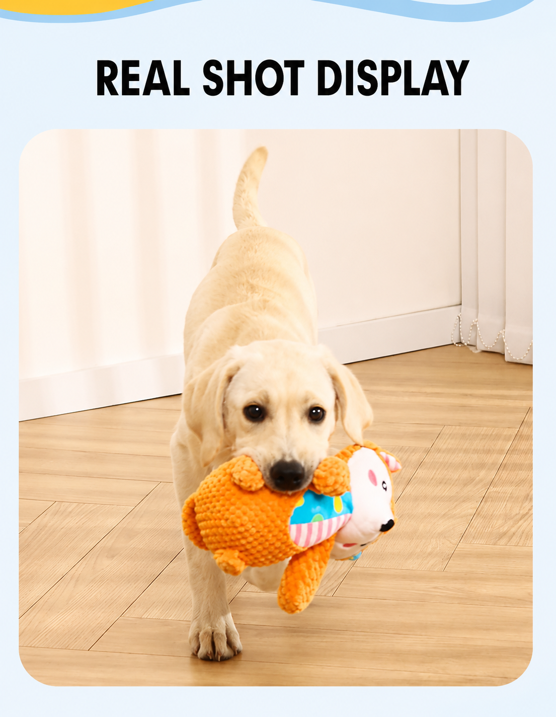 Yarn Squeaky Series (Elephant/Fox/Long-Eared Dog)