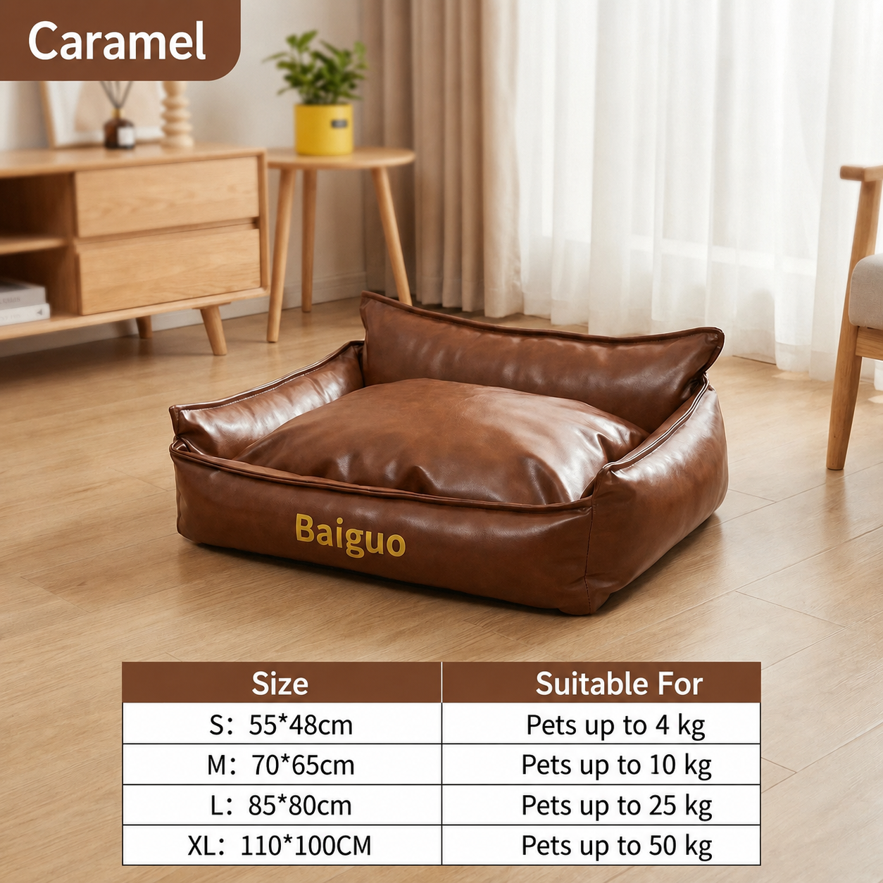 Leather Wear-Resistant Sofa