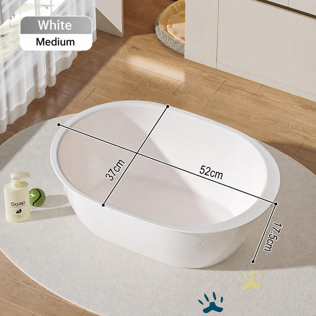 Dog bath tub (available in large dog sizes)