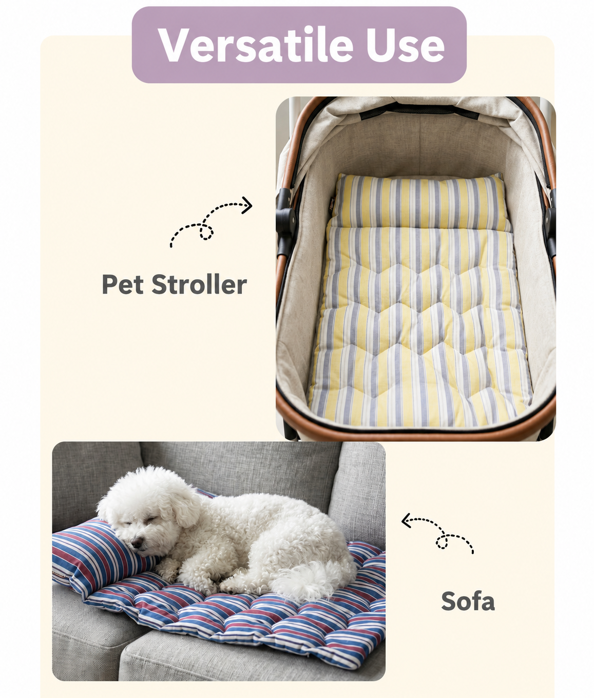 Double-Sided Neck Support Sleeping Pad