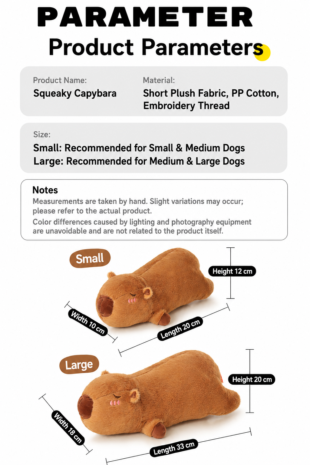 Capybara & Groundhog Plush Toy