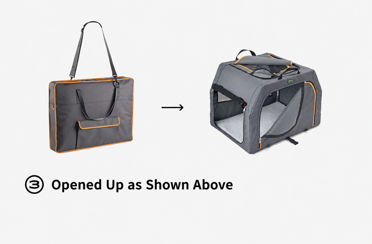 Outdoor Foldable Dog Crate