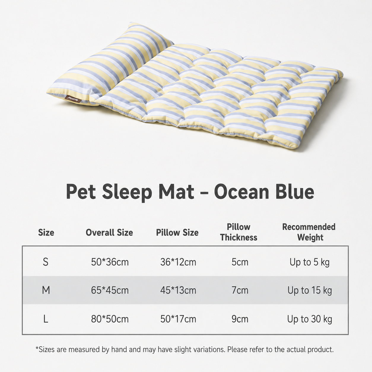 Double-Sided Neck Support Sleeping Pad