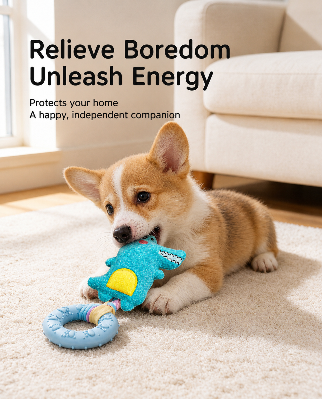 Plush chewing ring series