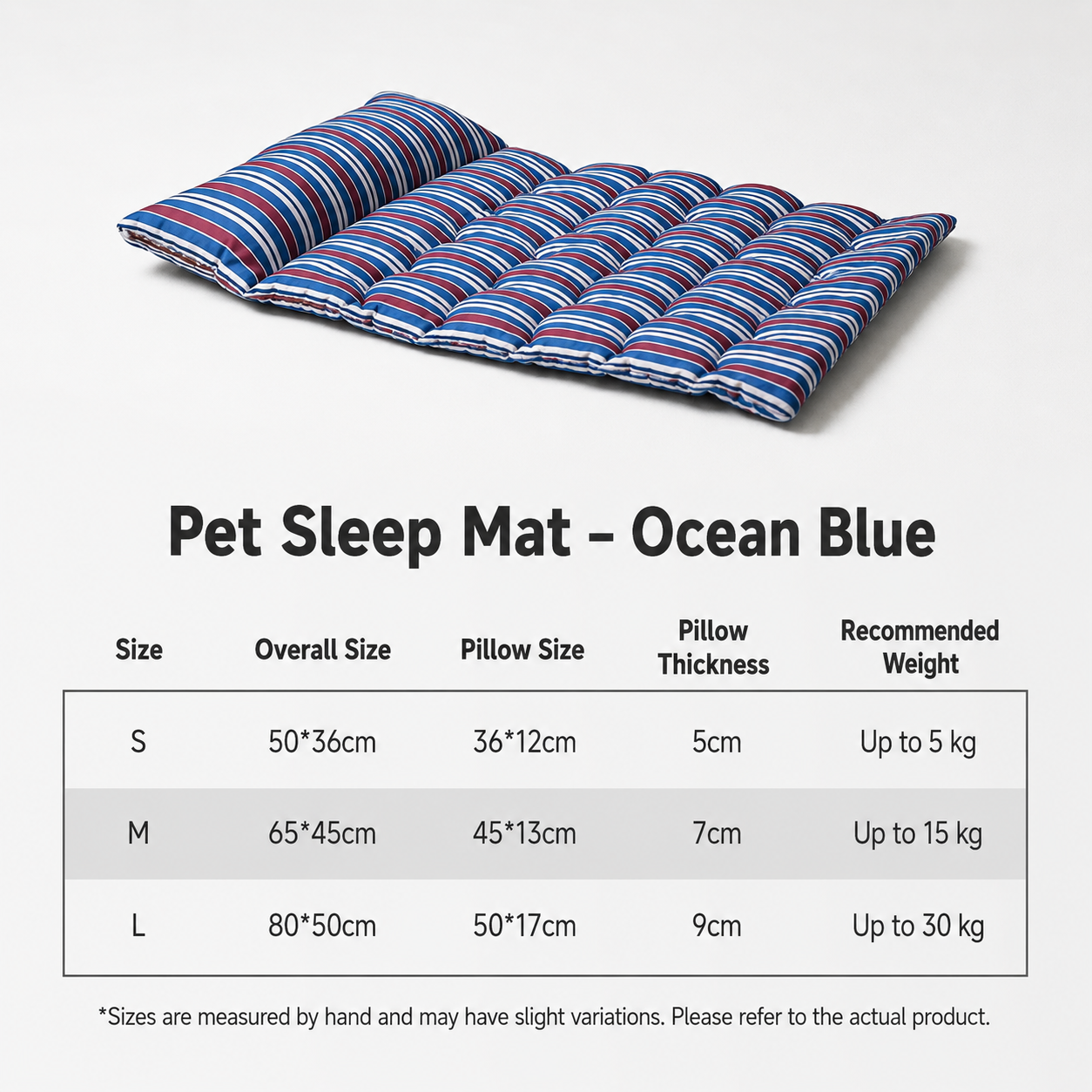 Double-Sided Neck Support Sleeping Pad