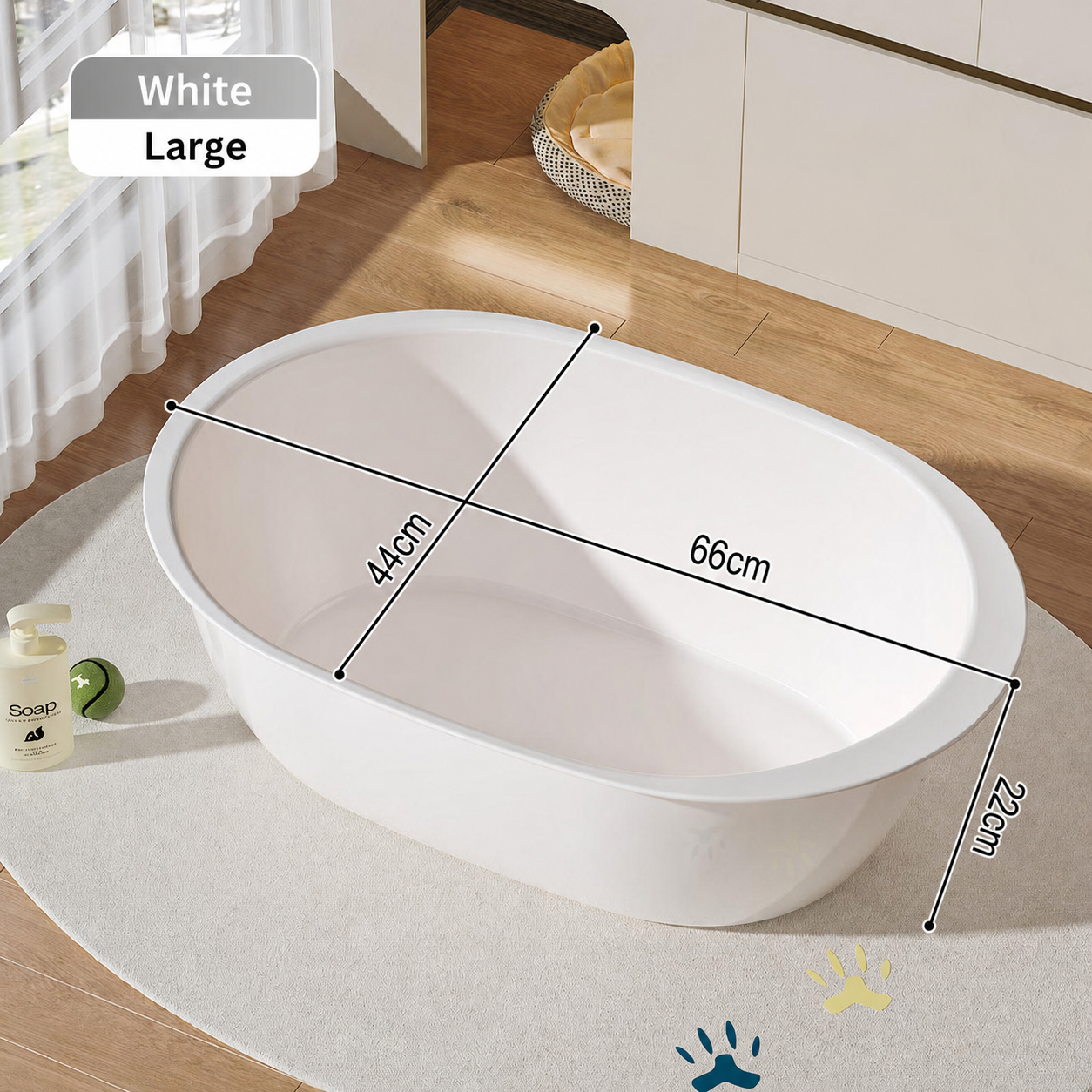 Dog bath tub (available in large dog sizes)