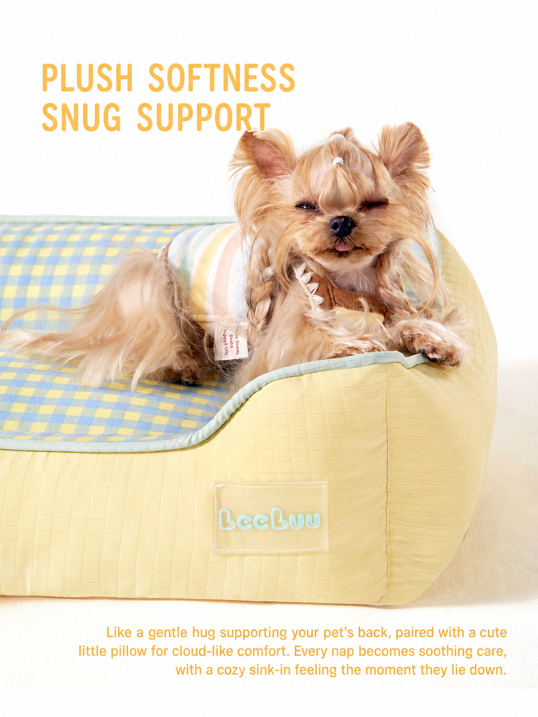 Removable & Washable Dog Bed