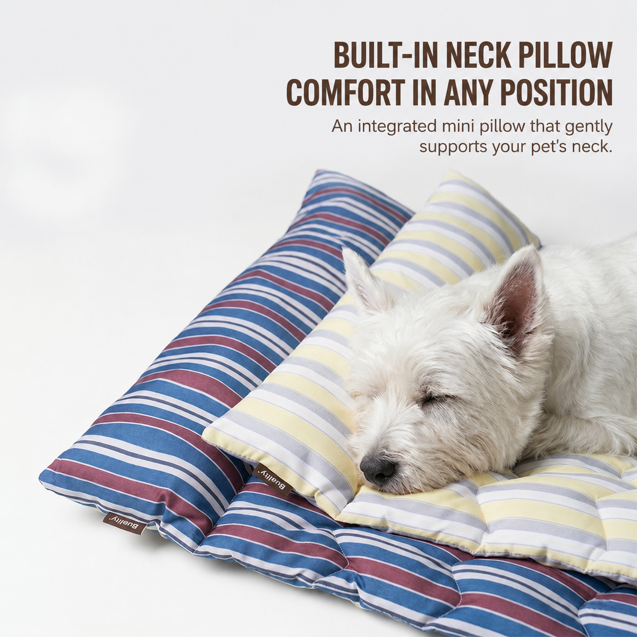 Double-Sided Neck Support Sleeping Pad
