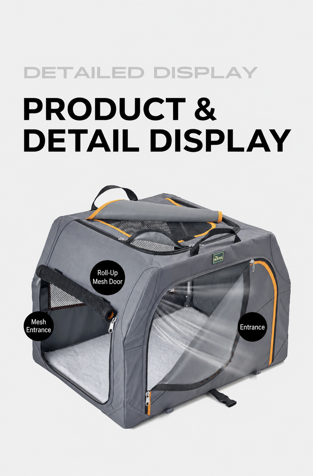 Outdoor Foldable Dog Crate