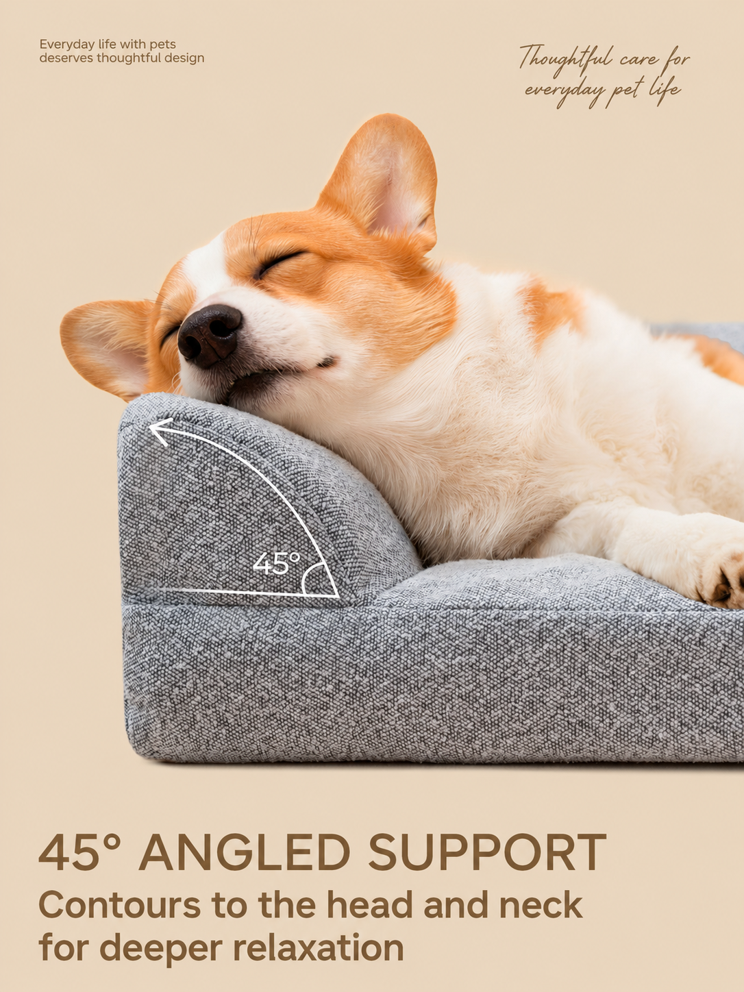 L-Shaped Neck Support Sleeping Pad